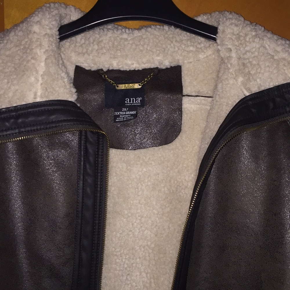Soft Leather Suede Jacket size 2X